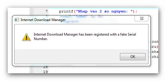 Fix Internet Download Manager Fake Serial Key