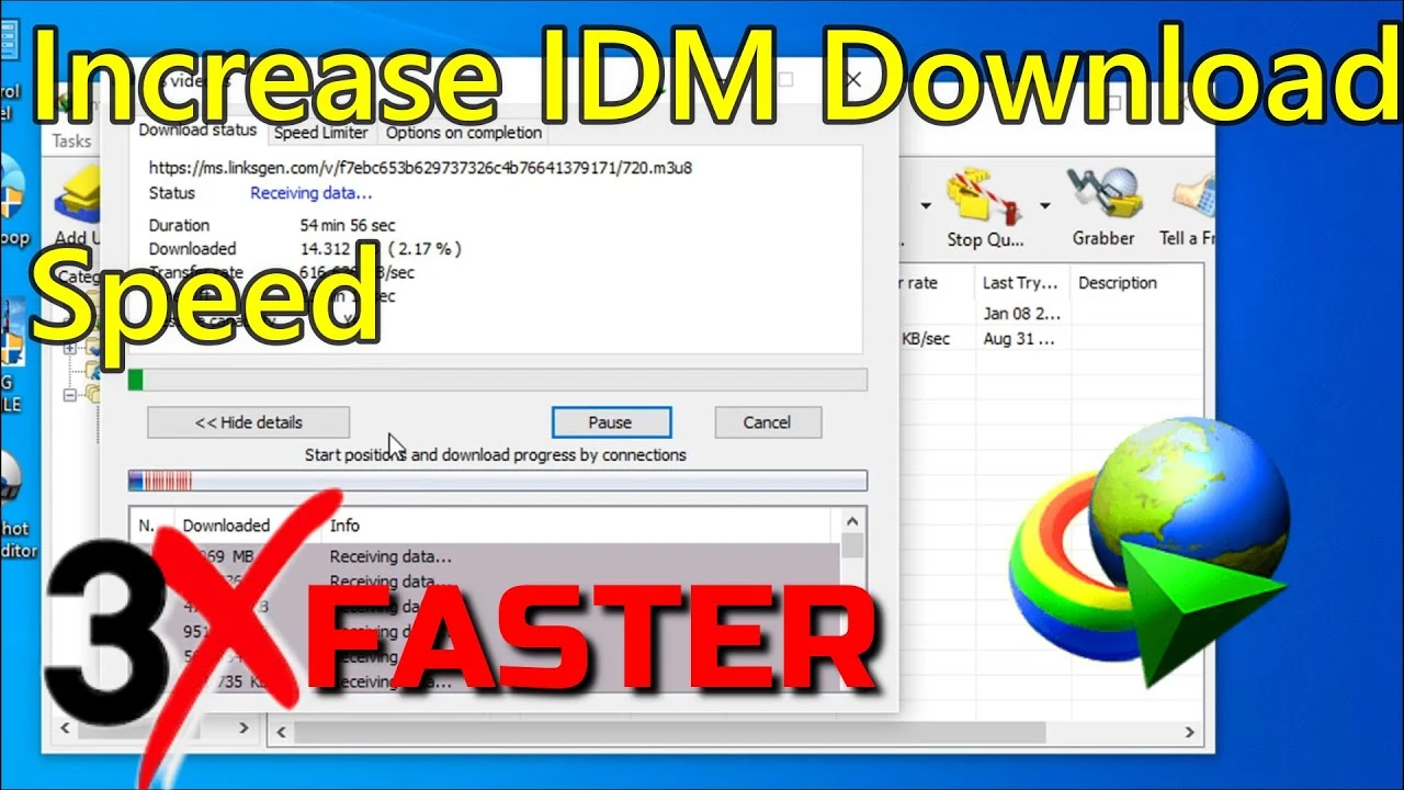 Increase The Downloader Speed of IDM